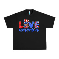 Black love america gnome Urban Heavy Tee - HRA Design Shop