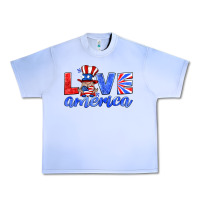 Grape Ice love america gnome Urban Heavy Tee - HRA Design Shop