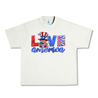 Pistachio love america gnome Urban Heavy Tee - HRA Design Shop