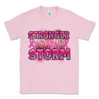 Bubblegum Pink stronger than the storm Classic Tee - Artiststas