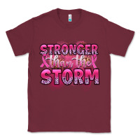 Burgundy stronger than the storm Classic Tee - Artiststas