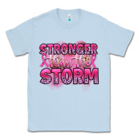 Dusty Blue stronger than the storm Classic Tee - Artiststas