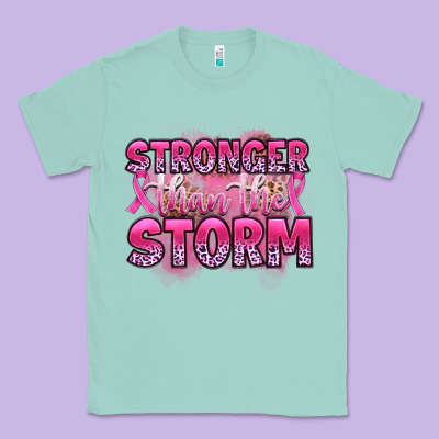 Stronger Than The Storm Classic Tee Designed By Artiststas