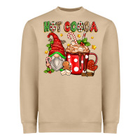 Mushroom hot cocoa gnome Heavyweight Sweatshirt - texasbilliewilder