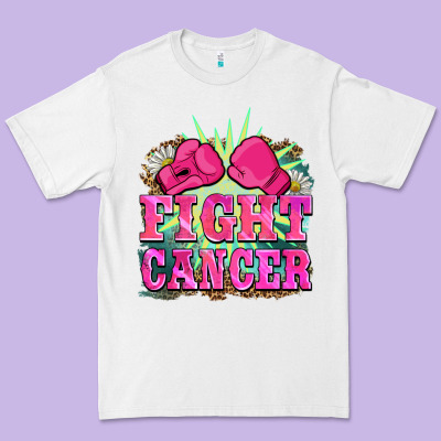 Fight Cancer Premium Tee Designed By Barkaloodesign