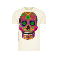 Vintage Arctic sugar skull Vintage Tee - FaDigitalArtStudio