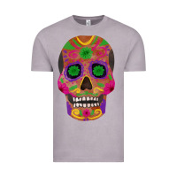 Vintage Zinc sugar skull Vintage Tee - FaDigitalArtStudio