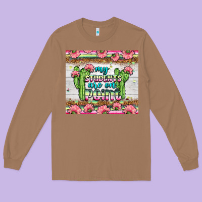 My Students Are On Point Tumbler Long Sleeve Tee Designed By Bundleandbundleshop