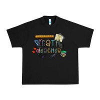 Black math teacher Urban Heavy Tee - CowhideDigitalArt