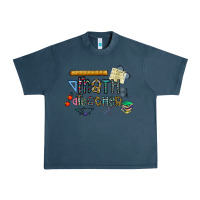Midnight Navy math teacher Urban Heavy Tee - CowhideDigitalArt