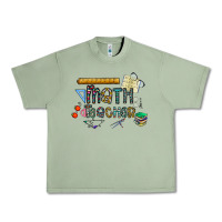 Oil Green math teacher Urban Heavy Tee - CowhideDigitalArt