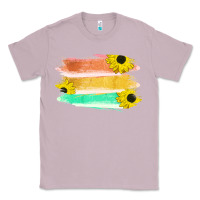 Lilac Colored Triple Sunflower Brush Strokes Classic Tee - Bettercallsaul