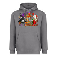 Storm Happy Hallothanksmas goats Heavyweight Hoodie - NancyCooperArtShop