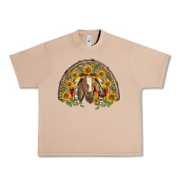 Burro Western Leopard Sunflower Goat Rainbow Urban Heavy Tee - BarkalooDesign