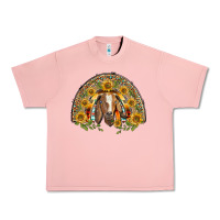 Salmon Western Leopard Sunflower Goat Rainbow Urban Heavy Tee - BarkalooDesign