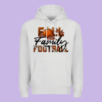 Fall Family Football Premium Hoodie Designed By Lillyallendesigns