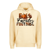 Pina Colada Fall Family Football Premium Hoodie - LillyAllenDesigns