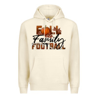 Sandshell Fall Family Football Premium Hoodie - LillyAllenDesigns