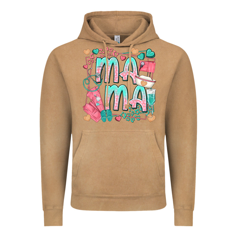 Mama Nurse Vintage Hoodie by texasbilliewilder | Teevron