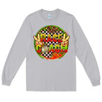 Moon Dust Race coach with leopard and peace hand Long Sleeve Tee - AdoDesignShop