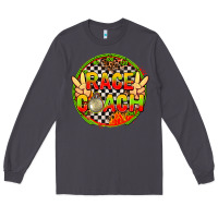 Smoke Race coach with leopard and peace hand Long Sleeve Tee - AdoDesignShop