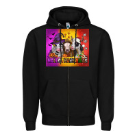 Black hallothanksmas heifers Zipper Hoodie - Jasminsmagicworld