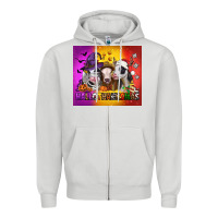 Dove Grey hallothanksmas heifers Zipper Hoodie - Jasminsmagicworld