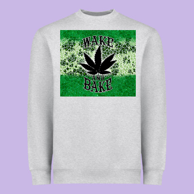 Wake And Bake Tumbler3 Heavyweight Sweatshirt Designed By Cts Tumbler Store