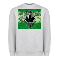 Heather Grey wake and bake tumbler3 Heavyweight Sweatshirt - CTS Tumbler Store