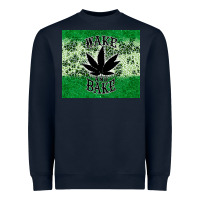 Navy wake and bake tumbler3 Heavyweight Sweatshirt - CTS Tumbler Store