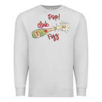 Dove Grey cheers to the new year Premium Sweatshirt - MaliasSmallBusiness