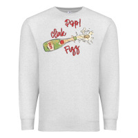 Oatmeal Heather cheers to the new year Premium Sweatshirt - MaliasSmallBusiness