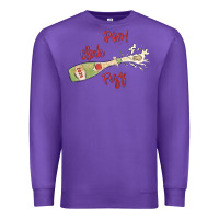 Purple cheers to the new year Premium Sweatshirt - MaliasSmallBusiness