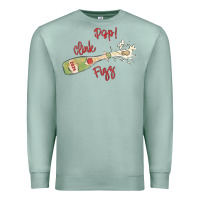 Seafoam cheers to the new year Premium Sweatshirt - MaliasSmallBusiness