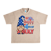 French Oak happy 4th of july gnome Urban Heavy Tee - HRA Design Shop