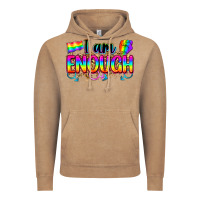 Vintage Coffee i am enough Vintage Hoodie - Zillion Design Studio