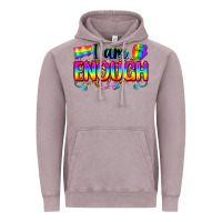 Vintage Zinc i am enough Vintage Hoodie - Zillion Design Studio