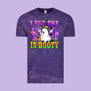 I Put The In Booty Vintage Tee Designed By Adodesignshop