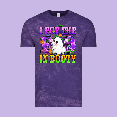 I Put The In Booty Vintage Tee Designed By Adodesignshop