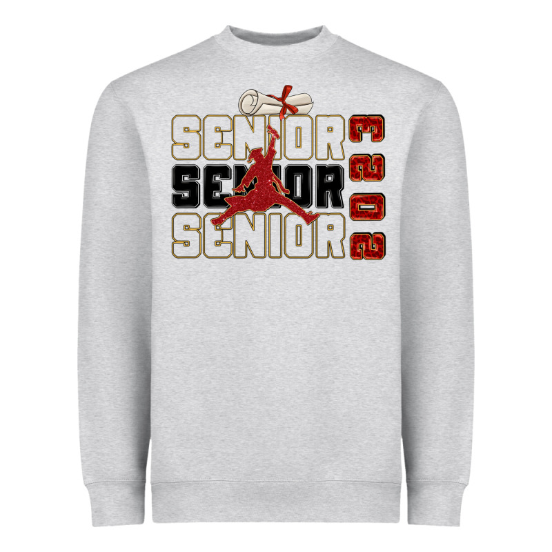 Senior Senior Senior 2023 Heavyweight Sweatshirt by Zillion Design Studio | Teevron