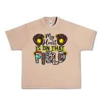 Burro my heart is on that field Urban Heavy Tee - CowhideDigitalArt