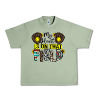 My Heart Is On That Field Urban Heavy Tee | Teevron