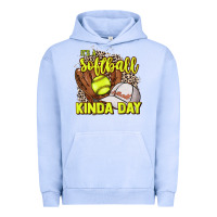 Pigment Grape Ice It's a Softball kinda day leopard Urban Hoodie - NancyCooperArtShop