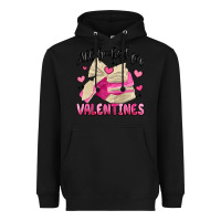 Black all booked for valentines Heavyweight Hoodie - MaliasSmallBusiness