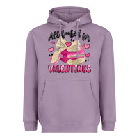 Lavender all booked for valentines Heavyweight Hoodie - MaliasSmallBusiness