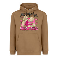 Toasted Coconut all booked for valentines Heavyweight Hoodie - MaliasSmallBusiness