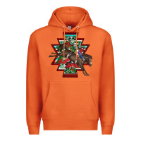Carrot aztec rodeo christmas Premium Hoodie - AdoDesignShop