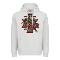 Dove Grey aztec rodeo christmas Premium Hoodie - AdoDesignShop