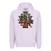 Lilac aztec rodeo christmas Premium Hoodie - AdoDesignShop