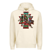 Tofu aztec rodeo christmas Premium Hoodie - AdoDesignShop